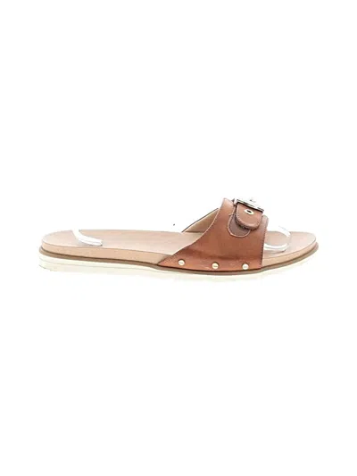 Pre-owned Dr. Scholl's Sandals In Brown