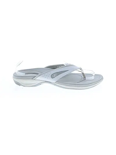 Pre-owned Dr. Scholl's Sandals In Gray