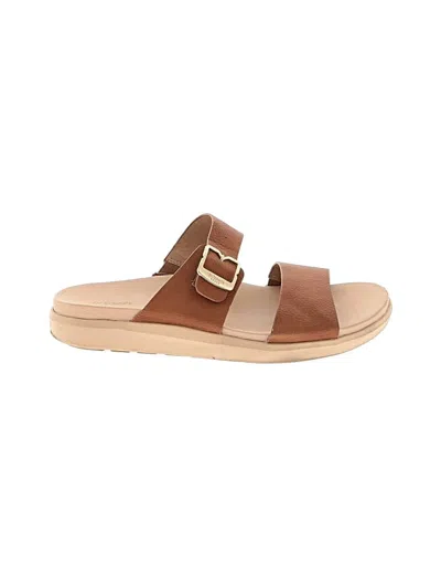 Pre-owned Dr. Scholl's Sandals In Tan