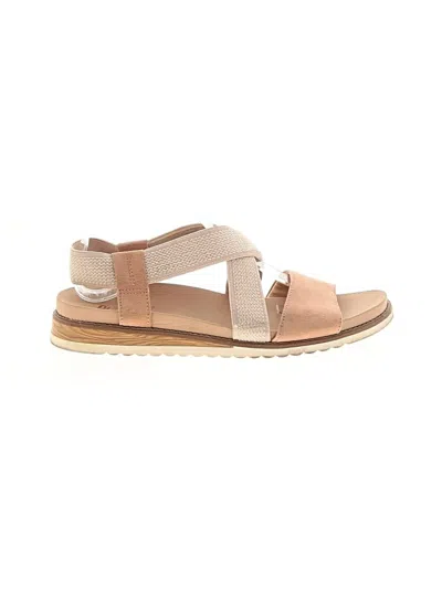Pre-owned Dr. Scholl's Sandals In Tan