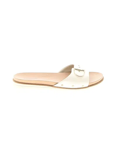 Pre-owned Dr. Scholl's Sandals In White