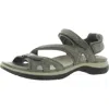 Dr. Scholl's Shoes Adelle Womens Leather Padded Insole Flat Sandals In Multi