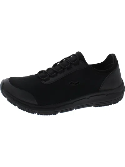 Dr. Scholl's Shoes Baxter Knit Mens Round Toe Casual Work & Safety Shoes In Black