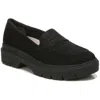 Dr. Scholl's Shoes Classy Womens Padded Insole Slip On Penny Loafers In Black