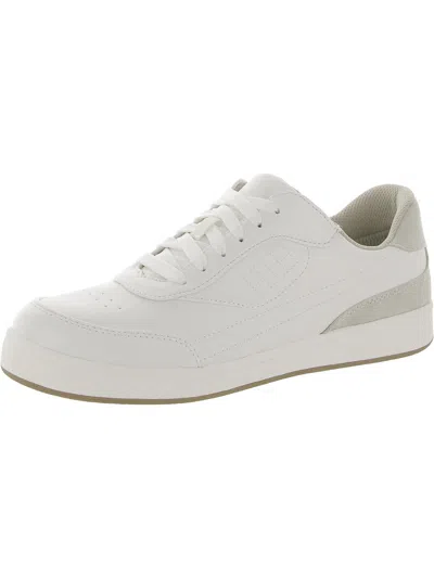 Dr. Scholl's Shoes Dink It Womens Lace Up Casual And Fashion Sneakers In White