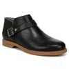 Dr. Scholl's Shoes Hello Womens Zipper Faux Leather Shooties In Black