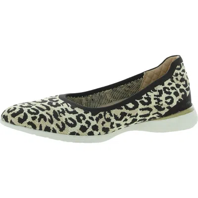 Dr. Scholl's Shoes Jayla Knit Womens Knit Slip-on Smoking Loafers In Black