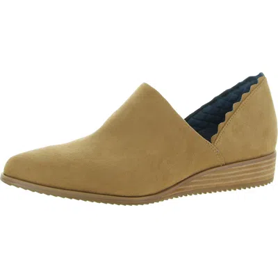 Dr. Scholl's Shoes Kaley Womens Suede Slip On Loafers In Multi
