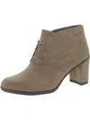 DR. SCHOLL'S SHOES LATER WOMENS FAUX SUEDE DRESSY BLOCK HEELS