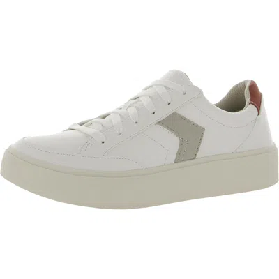 Dr. Scholl's Shoes Madison Lace Womens Lace-up Casual And Fashion Sneakers In White