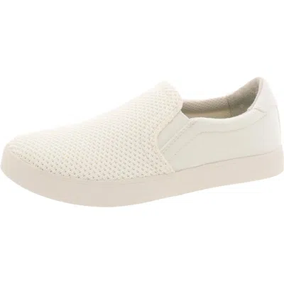 Dr. Scholl's Shoes Madison Womens Fitness Ifes Slip-on Sneakers In White