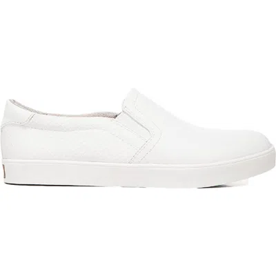 Dr. Scholl's Shoes Madison Womens Lifestyle Slip-on Sneakers In White