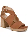 Dr. Scholl's Shoes Maya Womens Microfiber Criss-cross Platform Sandals In Multi