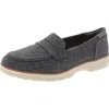 Dr. Scholl's Shoes Nice Day Womens Cushioned Footbed Slip-on Loafers In Gray