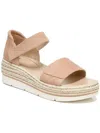 DR. SCHOLL'S SHOES OF COURSE WOMENS ANKLE STRAP WEDGE SANDALS