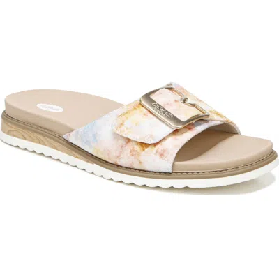Dr. Scholl's Shoes Originalist 2 Womens Buckle Slip-on Slide Sandals In Neutral