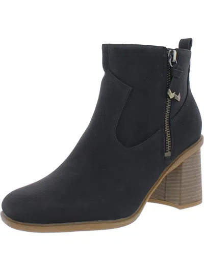 Dr. Scholl's Shoes Rodeo Womens Ankle Boots In Black