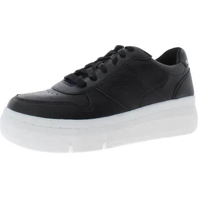 Dr. Scholl's Shoes Savoy Womens Faux Leather Lace Up Casual And Fashion Sneakers In Multi