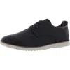 Dr. Scholl's Shoes Sync 2 Mens Faux Leather Lace Up Oxfords In Black