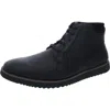 Dr. Scholl's Shoes Syndicate Mens Lace-up Ankle Boots In Black