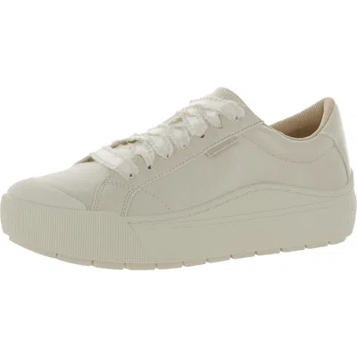 Dr. Scholl's Shoes Time Off Womens Low Top Athletic And Training Shoes In White