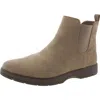 Dr. Scholl's Shoes Womens Faux Suede Chelsea Booties In Multi