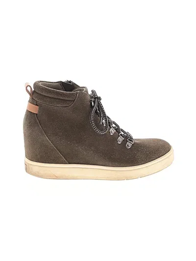 Pre-owned Dr. Scholl's Sneakers In Green