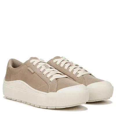 Dr. Scholl's Time Off Sneakers Womens Taupe Low Top Platform Shoes Zap2392 In Multi