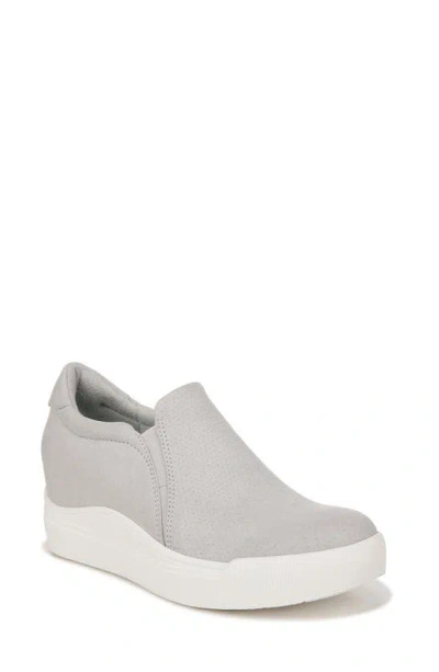 Dr. Scholl's Time Off Wedge Slip-on Sneaker In Grey