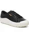 Dr. Scholl's Time Off Womens Padded Insole Low Top Athletic And Training Shoes In Black