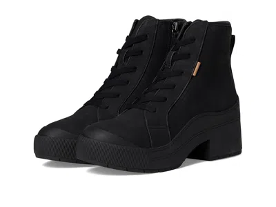 Dr. Scholl's Time Up Lace-up Short Boots In Black