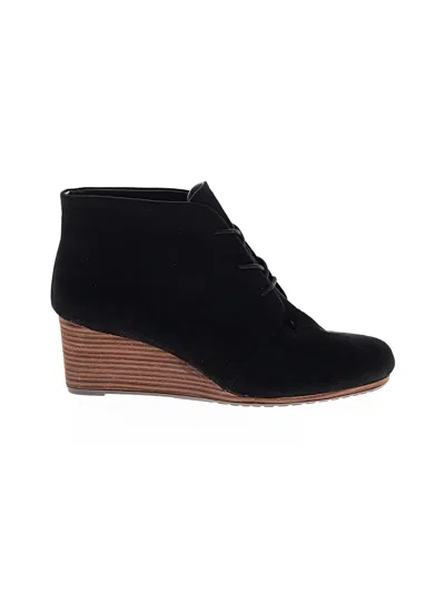 Pre-owned Dr. Scholl's Wedges In Black