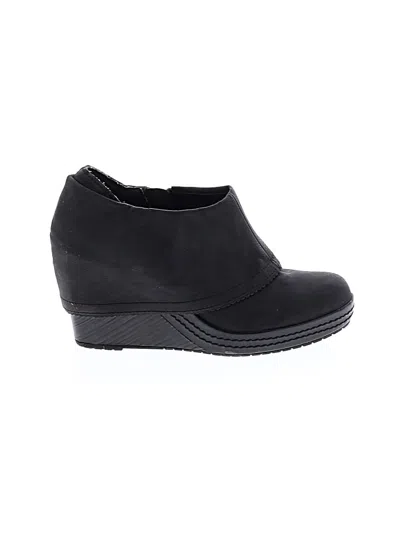 Pre-owned Dr. Scholl's Wedges In Black