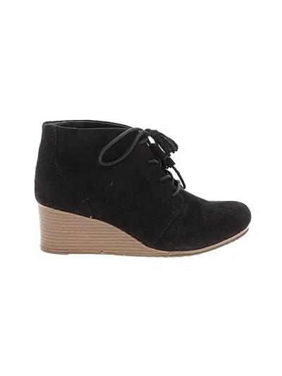Pre-owned Dr. Scholl's Wedges In Black