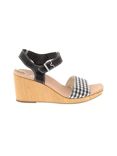Pre-owned Dr. Scholl's Wedges In Black