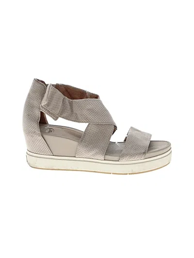 Pre-owned Dr. Scholl's Wedges In Gray