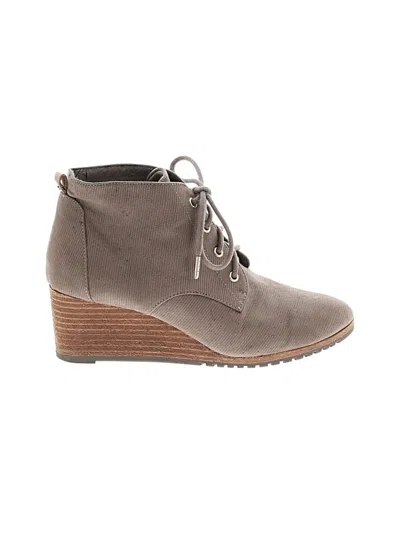 Pre-owned Dr. Scholl's Wedges In Gray