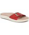 Dr. Scholl's All Right Slide Sandal In Red