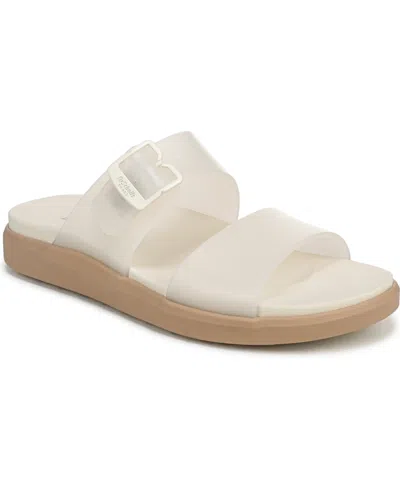 Dr. Scholl's All Time Double Strap Slide Sandal In White