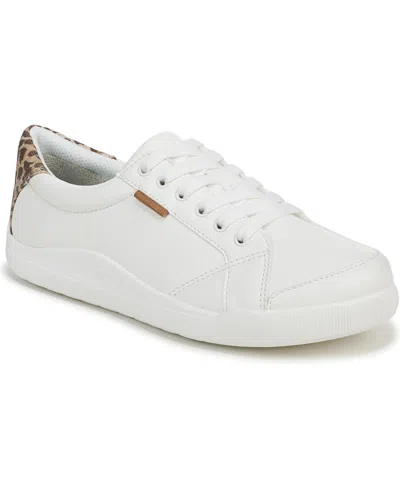 Dr. Scholl's Women's Be Bright Lace-up Shoes In White