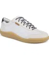 Dr. Scholl's Women's Be True Court Inspired Lace Up Sneakers In White Oxide Faux Leather
