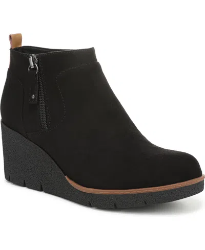 Dr. Scholl's Women's Bianca Wedge Booties In Black