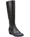 Dr. Scholl's Women's Brilliance Tall Boots In Black Faux Leather