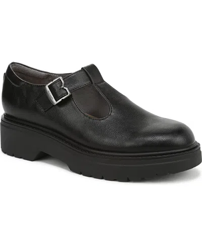 Dr. Scholl's Women's Bring It-jane Platform Mary Jane Shoes In Black