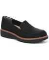 Dr. Scholl's Women's Calm Down Round Toe Loafers In Black