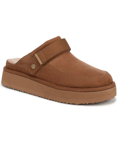 Dr. Scholl's Women's Chill Time Round Toe Platform Mules