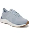Dr. Scholl's Women's Feel Support Washable Lace Up Sneakers In Light Blue Fabric