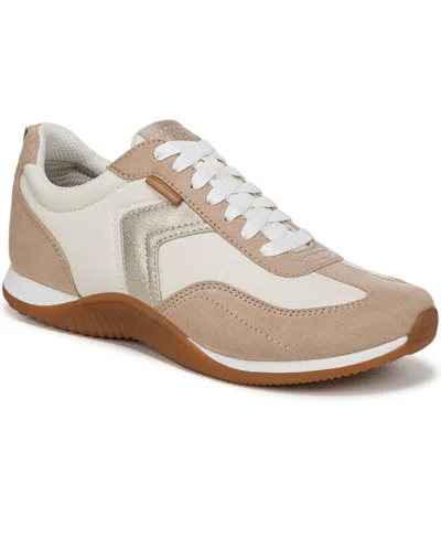 Dr. Scholl's Women's Good Ol Days Lace Up Sneakers In Neutral