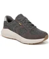 Dr. Scholl's Hannah Retro Sneaker In Charcoal Fabric