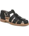Dr. Scholl's Island Glow Sandal In Black Faux Leather